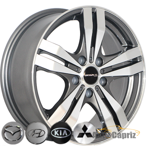 Диски Replica Hyundai 348 MK-P R16 W6.5 PCD5x114.3 ET46 DIA67.1  